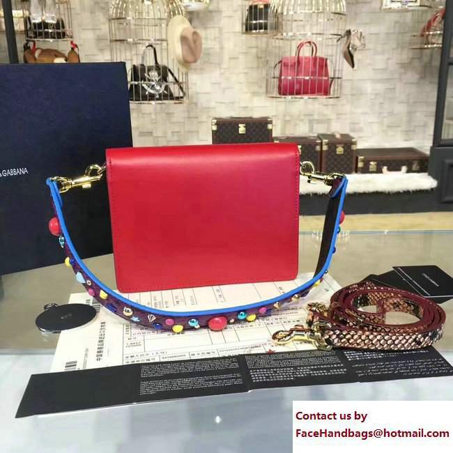 Dolce  &  Gabbana Shoulder Bag Red/Blue 2017